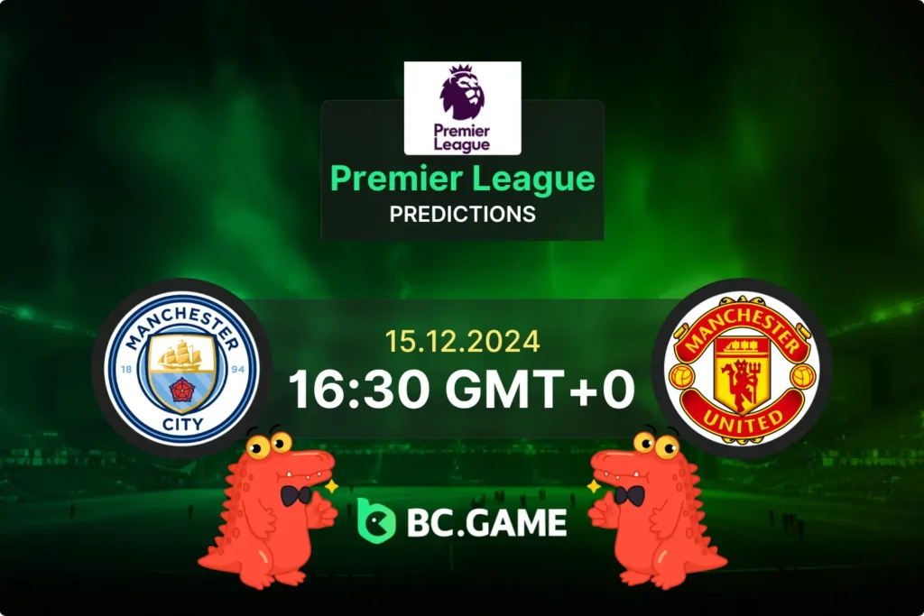 Manchester City vs Manchester United (1:2): Premier League 15/12/2024