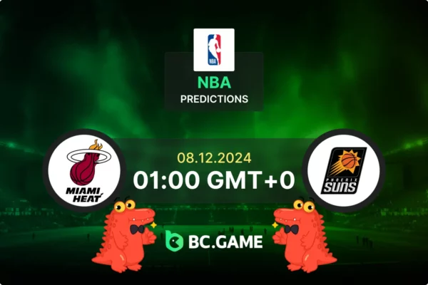 Miami Heat vs Phoenix Suns (121:111): NBA 08/12/2024