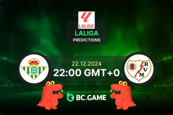 Real Betis vs Rayo Vallecano (1:1): La Liga 22/12/2024