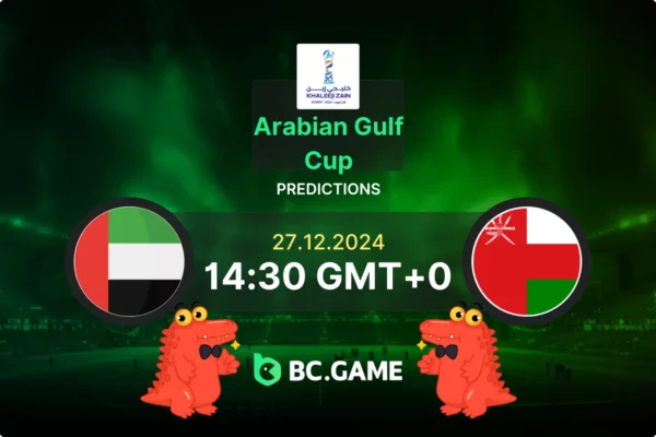 United Arab Emirates vs Oman (1:1): Arabian Gulf Cup 27/12/2024