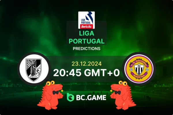 Vitoria de Guimaraes vs Nacional (2:2): Liga Portugal 23/12/2024