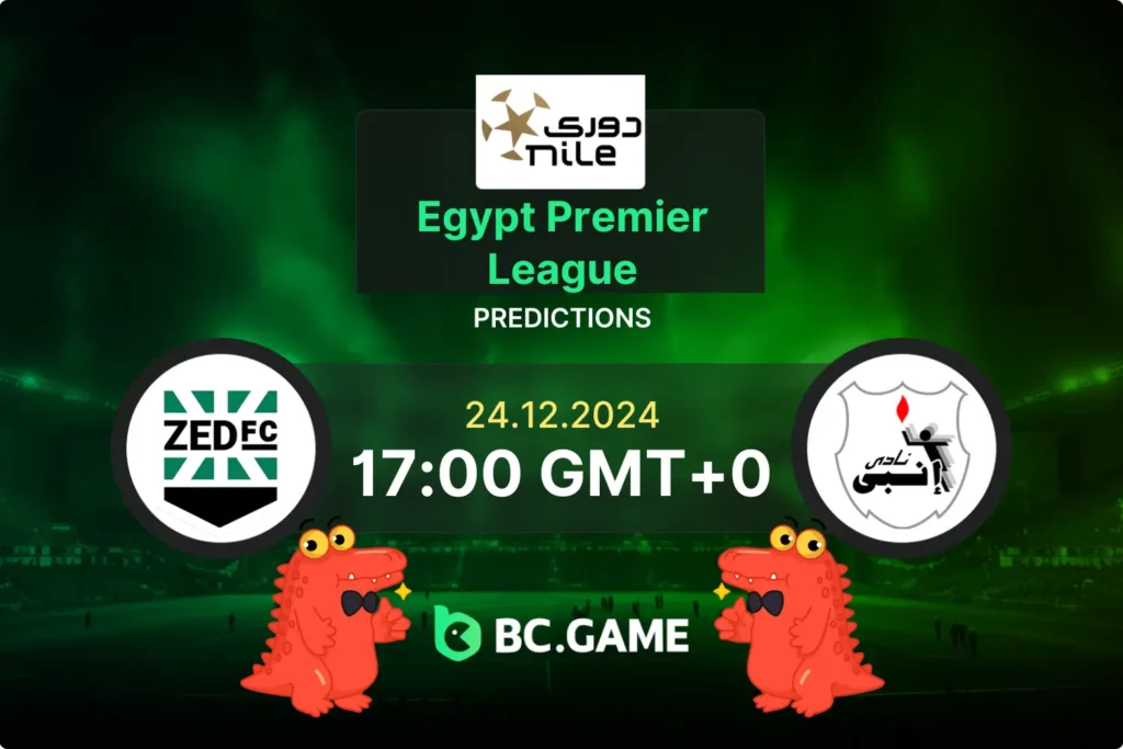 ZED vs ENPPI Prediction, Odds, Betting Tips – Egypt Premier League 24/12/2024