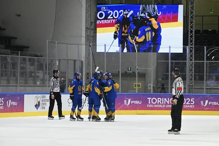 Україна здобула бронзу на хокейній Універсіаді-2025