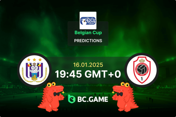 Anderlecht vs Antwerp Prediction, Odds, Betting Tips – Belgian Cup 16/01/2025