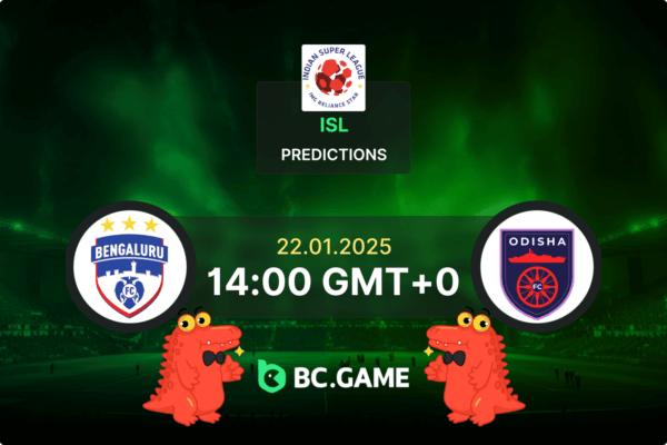 Bengaluru FC vs Odisha FC (2:3): Indian Super League 22/01/2025