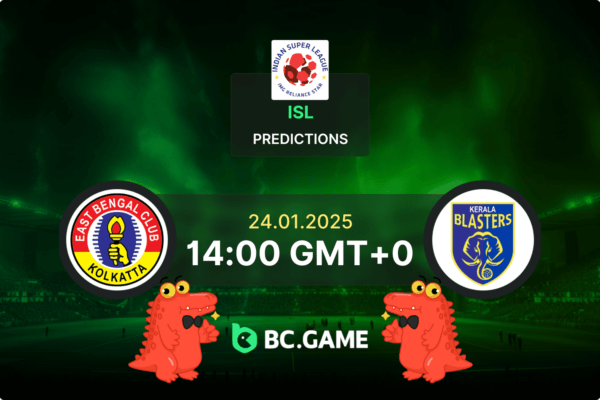 East Bengal vs Kerala Blasters (2:1): Indian Super League 24/01/2025