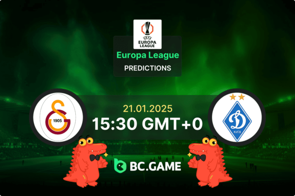 Galatasaray vs Dynamo Kyiv Prediction, Odds, Betting Tips – Europa League 21/01/2025