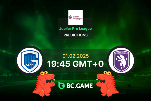 Genk vs Beerschot VA Prediction, Odds, Betting Tips – Jupiler Pro League 01/02/2025