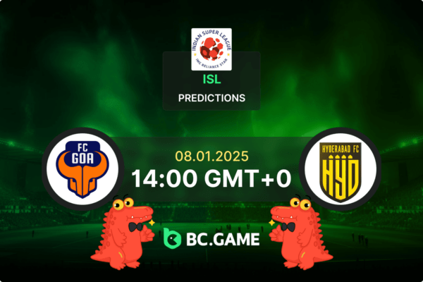 Goa vs Hyderabad Prediction, Odds, Betting Tips – Indian Super League 08/01/2025