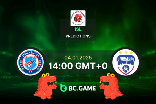 Jamshedpur vs Bengaluru FC (2:1): Indian Super League 04/01/2025