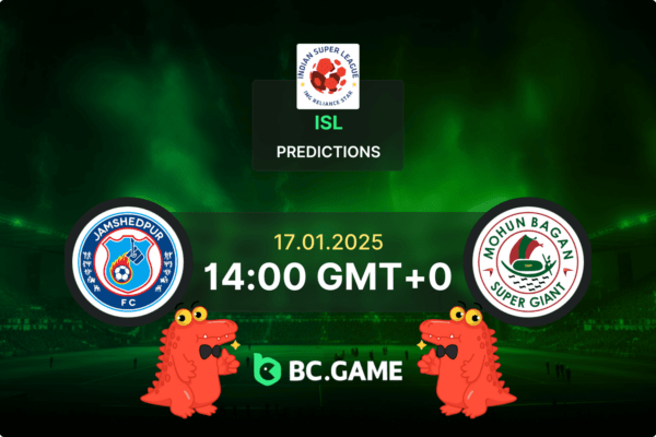 Jamshedpur vs Mohun Bagan (1:1): Indian Super League 17/01/2025