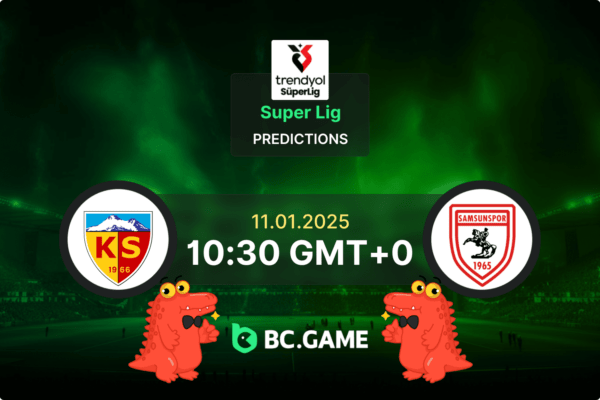 Kayserispor vs Samsunspor (0:1): Turkish Super Lig 11/01/2025