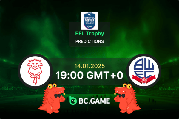 Lincoln City vs Bolton Wanderers (0:1): EFL Trophy 14/01/2025