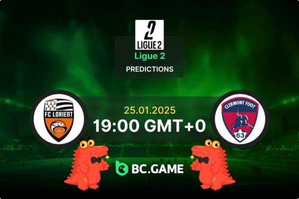 Lorient vs Clermont Prediction, Odds, Betting Tips – Ligue 2 25/01/2025