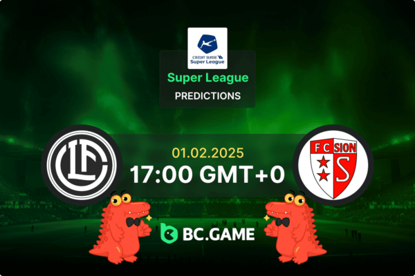 Lugano vs Sion Prediction, Odds, Betting Tips – Super League 01/02/2025