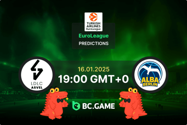 Lyon-Villeurbanne vs Alba Berlin Prediction, Odds, Betting Tips – Euroleague 16/01/2025