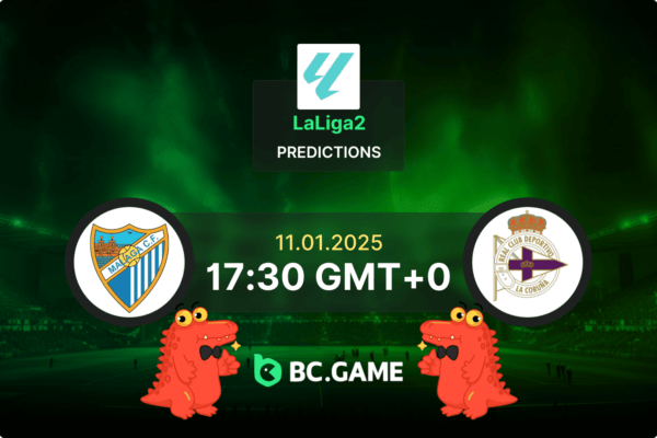 Málaga vs Deportivo La Coruña Prediction, Odds, Betting Tips – La Liga 2 11/01/2025