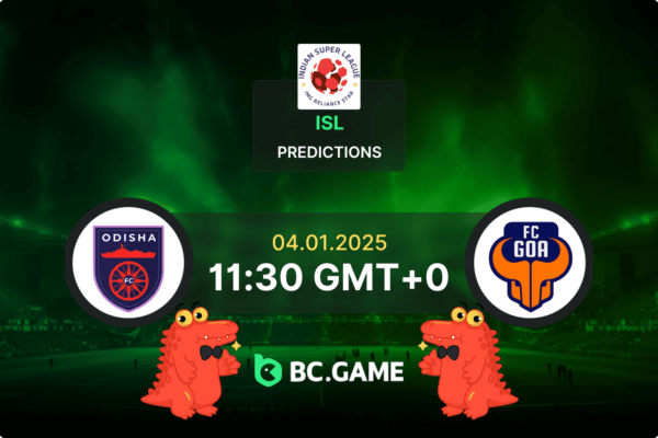 Odisha FC vs Goa (2:4): Indian Super League 04/01/2025