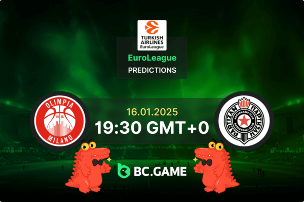 Olimpia Milano vs KK Partizan Prediction, Odds, Betting Tips – Euroleague 16/01/2025