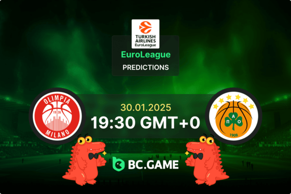 Olimpia Milano vs Panathinaikos Prediction, Odds, Betting Tips – Euroleague 30/01/2025