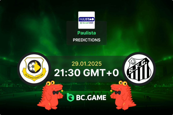 Sao Bernardo vs Santos Prediction, Odds, Betting Tips – Paulista 29/01/2025