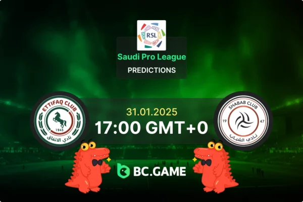 Al-Ettifaq vs Al-Shabab Prediction, Odds, Betting Tips – Saudi Professional League 31/01/2025