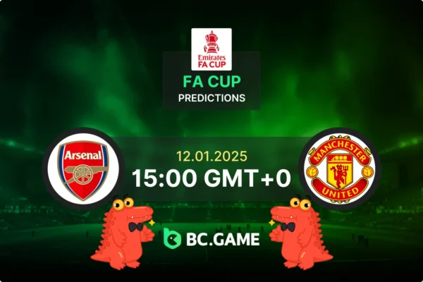 Arsenal vs Manchester United (1:2): FA Cup 12/01/2025