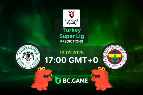 Konyaspor vs Fenerbahce Prediction, Odds, Betting Tips – Turkish Super Lig 13/01/2025