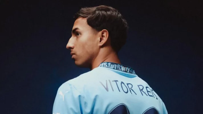 Manchester City Signs Teenage Star Vitor Reis for £29.6m