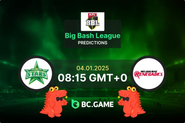 Melbourne Stars vs Melbourne Renegades (Melbourne Stars won by 5 wickets): Big Bash League 04/01/2025