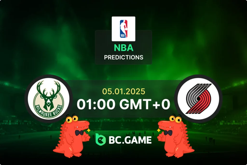 Milwaukee Bucks vs Portland Trail Blazers (102:105): NBA 05/01/2025