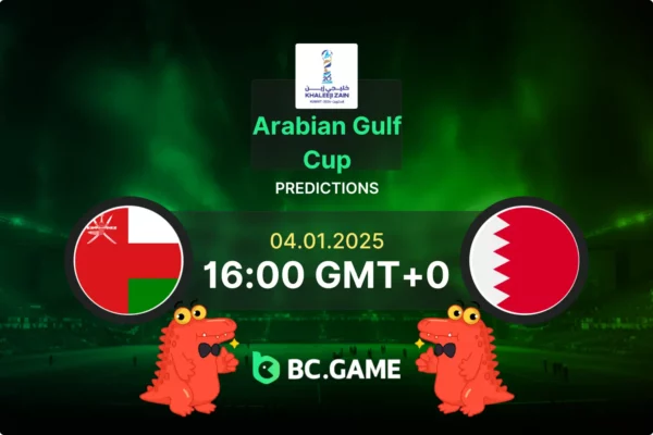 Oman vs Bahrain (1:2): Arabian Gulf Cup 04/01/2025