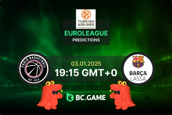 Paris vs Barcelona Prediction, Odds, Betting Tips – EuroLeague 03/01/2025