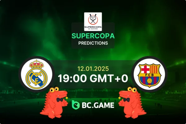 Real Madrid vs Barcelona Prediction, Odds, Betting Tips – Spanish Super Cup Final 12/01/2025