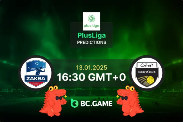 ZAKSA Kedzierzyn-Kozle vs Trefl Gdansk Prediction, Odds, Betting Tips – PlusLiga 13/01/2025