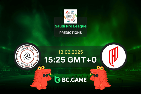 Al Shabab vs Al Qadsiah (2:3): Saudi Pro League 13/02/2025