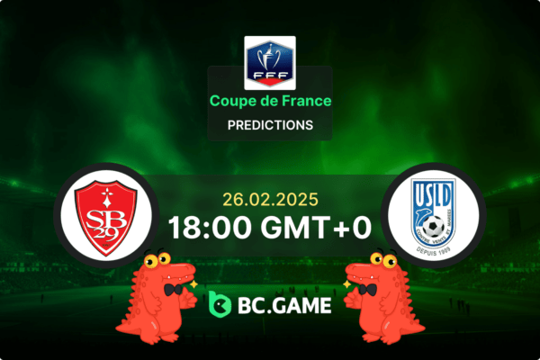 Brest vs Dunkerque (2:3): Coupe de France 26/02/2025