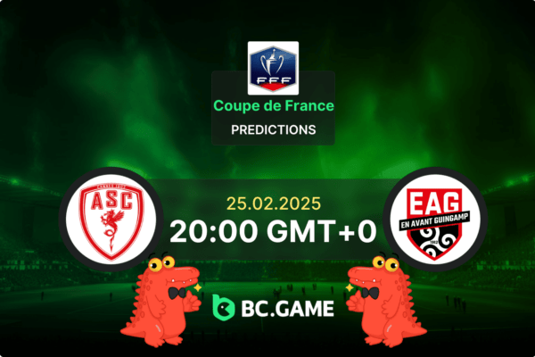 Cannes vs Guingamp (3:1): Coupe de France 25/02/2025