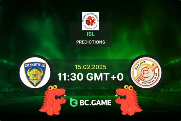 Chennaiyin vs Punjab FC (2:1): Indian Super League 15/02/2025