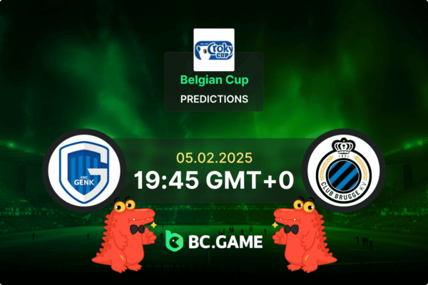 Genk vs Club Brugge KV Prediction, Odds, Betting Tips – Belgium Cup 05/02/2025