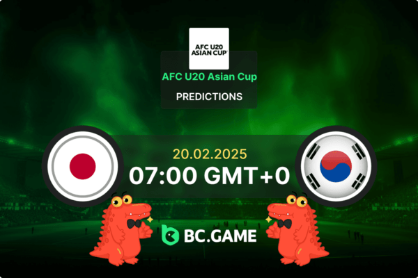 Japan U20 vs South Korea U20 (1:1): AFC U20 Asian Cup 20/02/2025