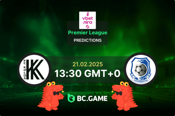 Колос Ковалівка – Чорноморець Одеса: Прогноз, коефіцієнти, поради щодо ставок – Українська Прем’єр-ліга 21/02/2025