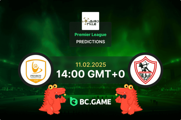 Pharco vs Zamalek Prediction, Odds, Betting Tips – Egypt Premier League 11/02/2025