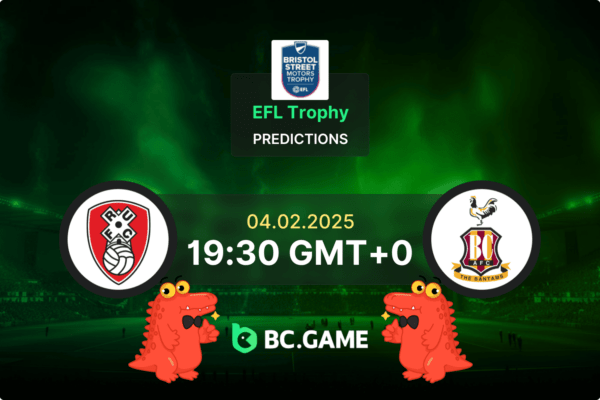 Rotherham United vs Bradford City Prediction, Odds, Betting Tips – EFL Trophy 04/02/2025