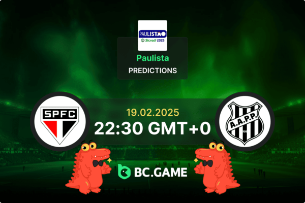 São Paulo vs Ponte Preta Prediction, Odds, Betting Tips – Paulista 19/02/2025