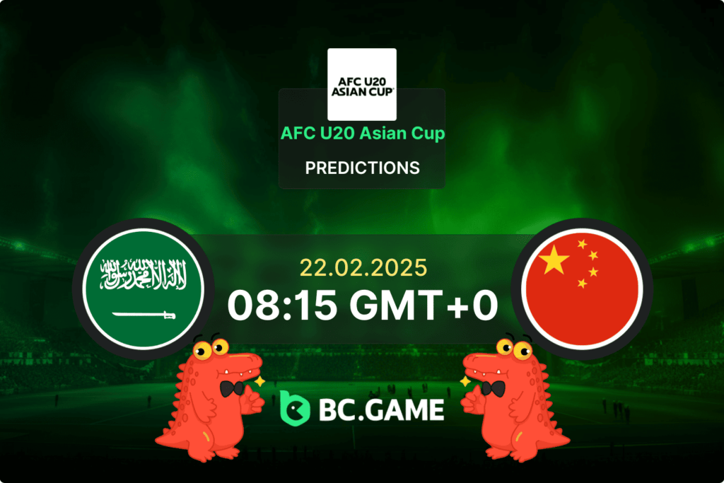 Saudi Arabia U20 vs China U20 (1:0): AFC U20 Asian Cup 22/02/2025