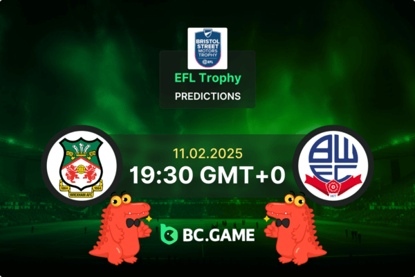 Wrexham vs Bolton Wanderers (1:0): EFL Trophy 11/02/2025