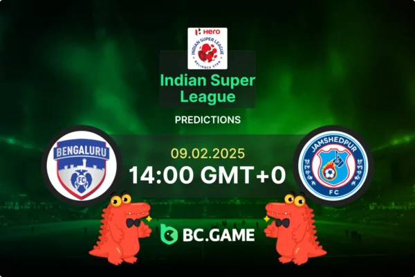 Bengaluru FC vs Jamshedpur FC Prediction, Odds, Betting Tips – Indian Super League 09/02/2025