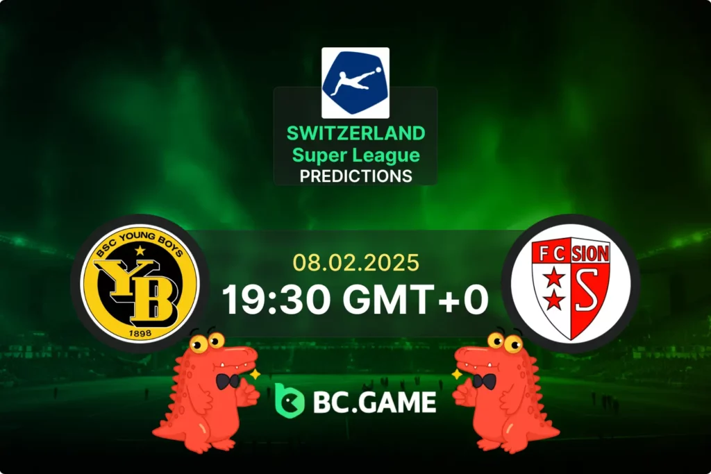 BSC Young Boys vs FC Sion Prediction, Odds, Betting Tips – Super League 08/02/2025