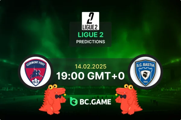 Clermont Foot vs SC Bastia (1:1): Ligue 2 14/02/2025